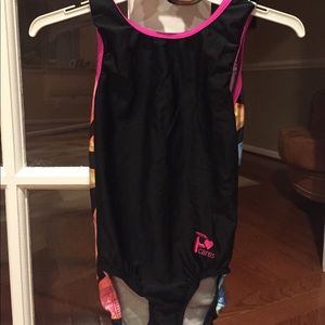 plum practicewear leotard